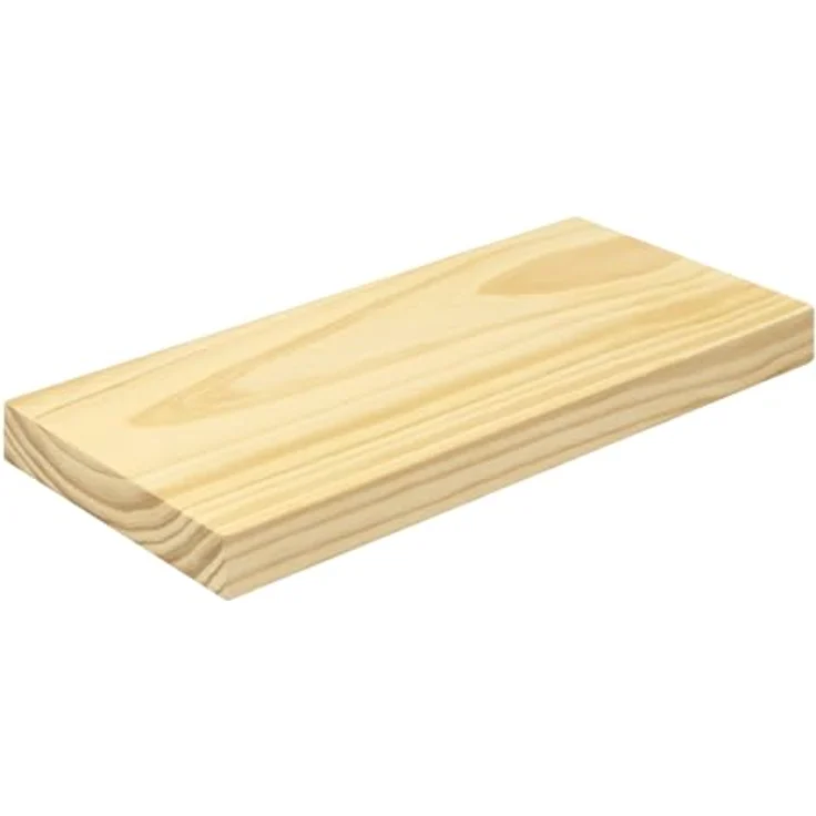 eSituro Wandregal Holz, Regal Wand, Hängeregal, Schweberegal, Regalbrett 40 x 19 x 3,5 cm, Wand Regal, für Küche Wohnzimmer Schlafzimmer, Wandboard mit unsichtbarer Halterung, Holzoptik – Bild 9