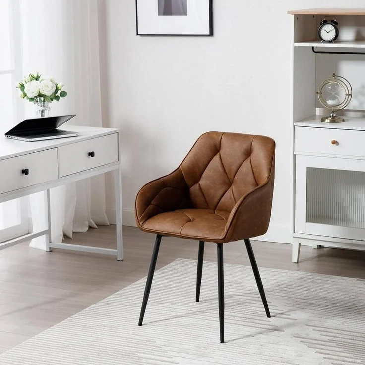 Woltu Polsterstuhl (Set, 2 St), Esszimmerstühle Ergonomisches Design Stuhl – Bild 3