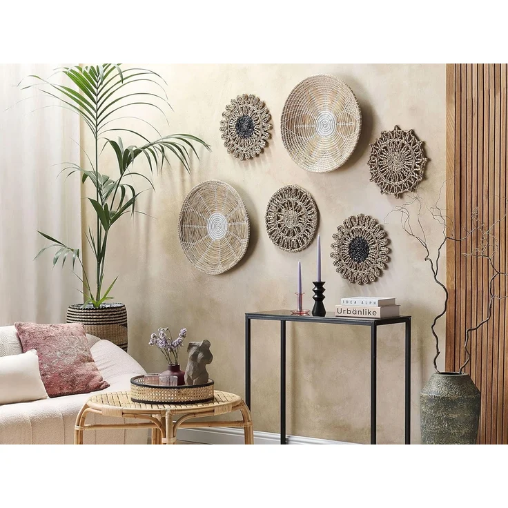 Wanddeko-Set PINTANO Seegras 50 35 36 cm Naturfarben – Bild 2