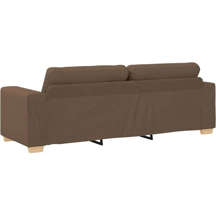 vidaXL 3-Sitzer-Sofa Braun 180 cm Stoff 4105092 – Bild 6