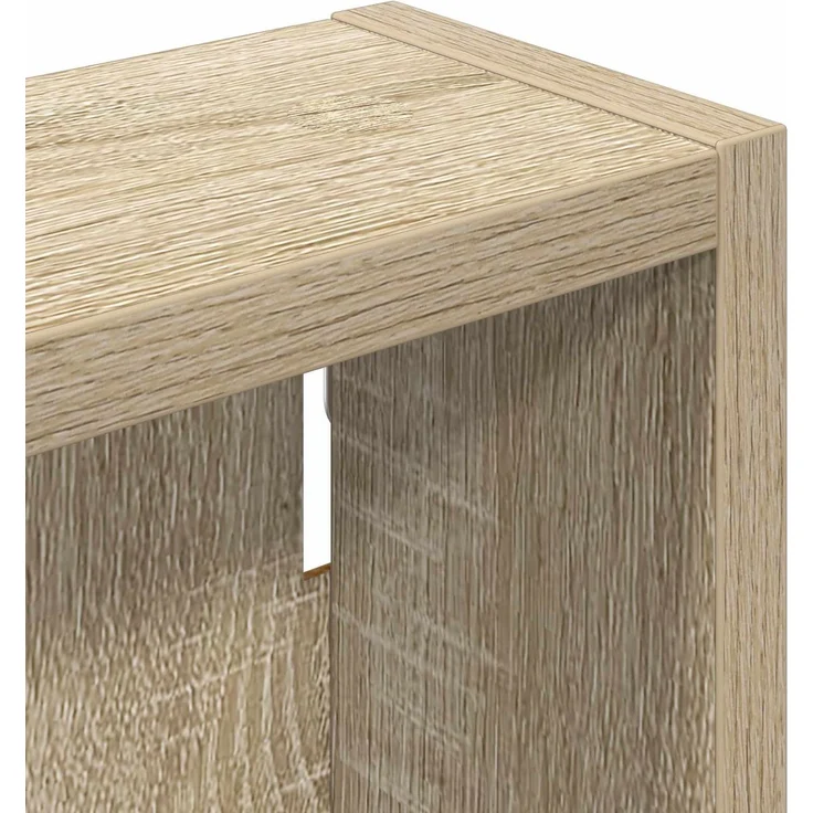 vidaXL Badezimmer-Wandschrank mit Regal Sonoma-Eiche 20 x 10 x 60,5 cm 889289 – Bild 9