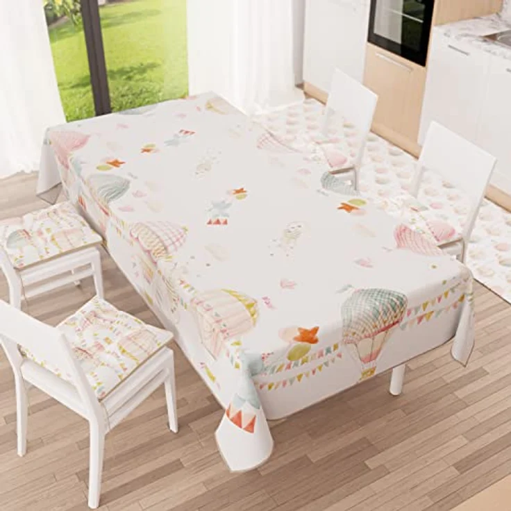 PETTI Artigiani Italiani - Teppich für Küche, Läufer für Küche, rutschfest und waschbar, 52 x 440 cm, Design Party 01, 100% Made in Italy – Bild 2