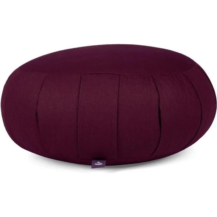 bodhi Meditationskissen Meditationskissen ZAFU ECO, Füllung: Dinkel aubergine