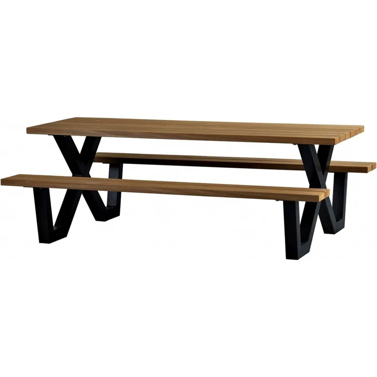 Tablo Outdoor Picknicktisch aus Massivholz