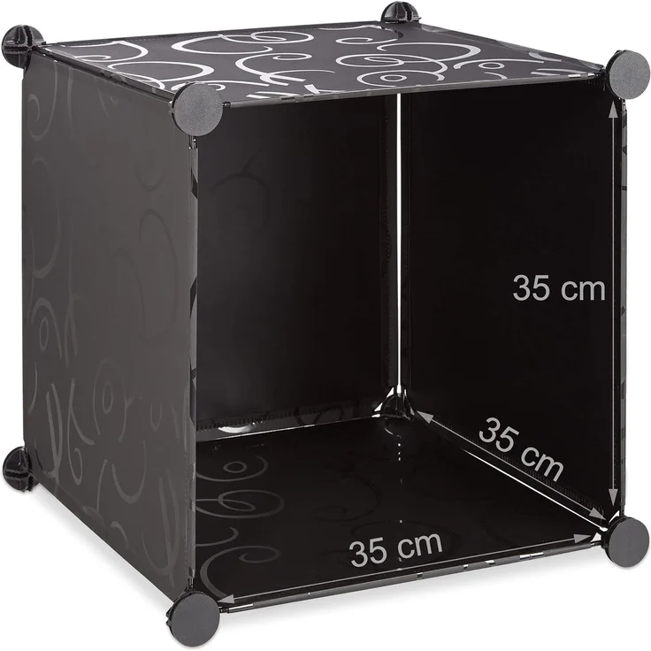 Relaxdays Kleiderschrank Stecksystem 14 Fächer – Bild 5