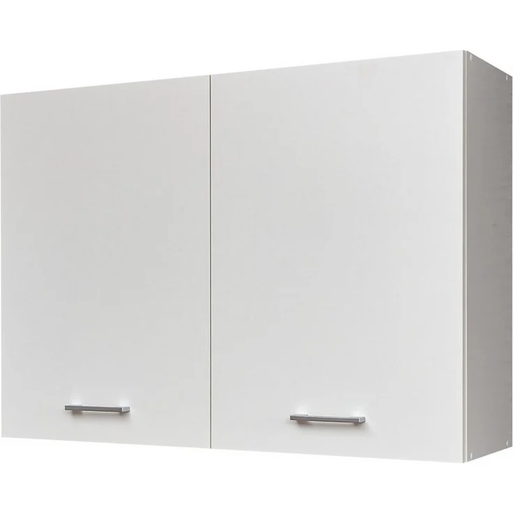 Hängeschrank >Wow< in Weiß matt - 100x72x31 (BxHxT) – Bild 1