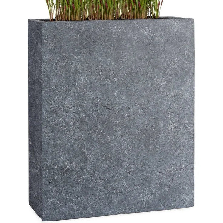 Pflanzwerk® Pflanzkübel DIVIDER Premium Blumenkübel Raumteiler Hochbeet Fiberglas, Fiberglas - Handgefertigt - Rechteckig - Frostbeständig – Bild 5