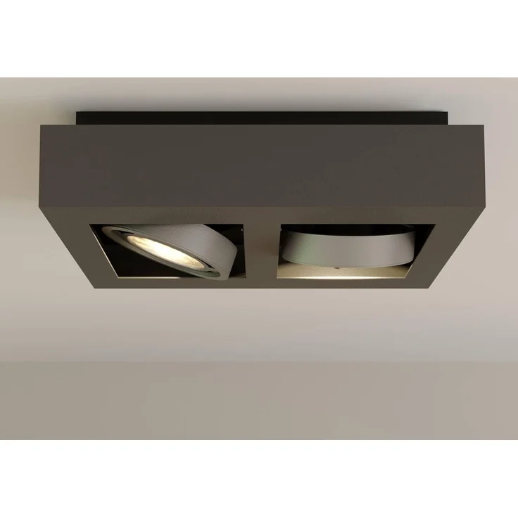 Arcchio Deckenleuchten Ronka, Metall, Schwarz IP20, 2 x 20 W ES111 LED – Bild 8