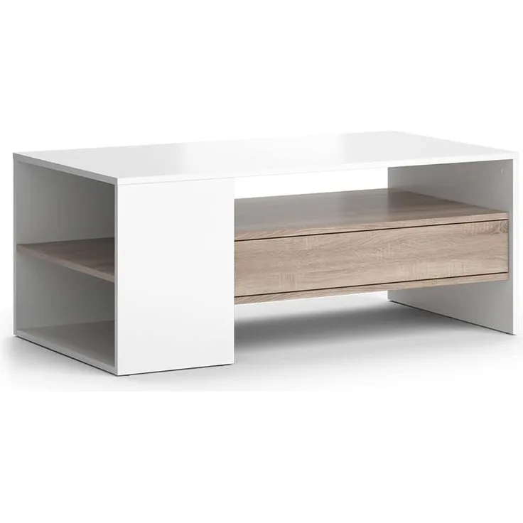 Couchtisch Fabien Weiß 110 x 60 cm Vicco