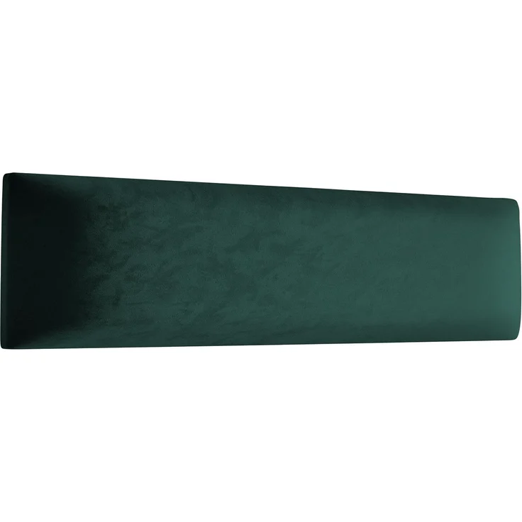 Muralo Samt Wandkissen Stoff Polsterpaneel Schlafzimmer Wohnzimmer Bett Wandpolster Bettkopfteil Lendekissen Modern Luxus Gepolstert Polster Paneel (Flaschengrün, 90x30 cm) – Bild 1
