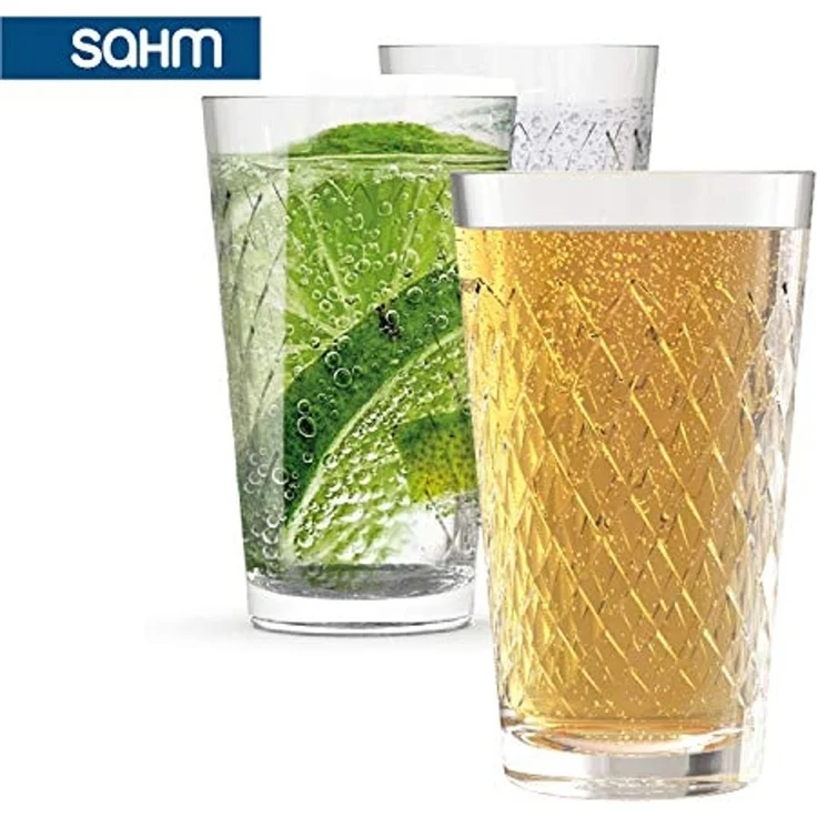 SAHM Gläser-Set Apfelweingläser 300ml 12 Stück, Sensorik Glas – Bild 2