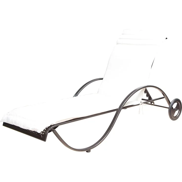 Romeo Liegenauflage Farbton natur | 75% Baumwolle/ 25% Polyester