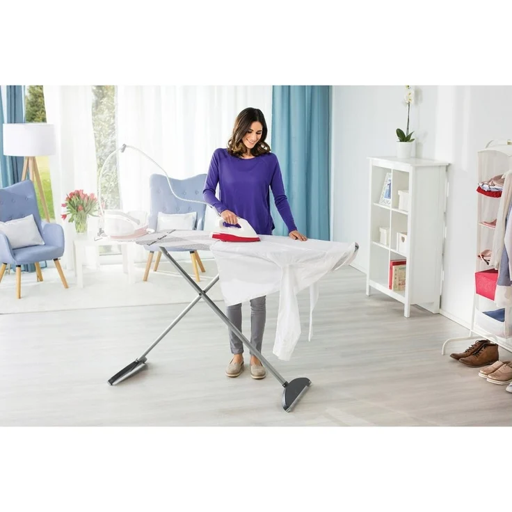 Vileda Total Reflect Plus - Bügelbrett in Originalgröße - Netz - Edelstahl - Abbildung - 75 cm - 97 cm – Bild 2