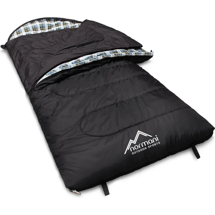 normani Deckenschlafsack Outdoor-Schlafsack Extrem 4-In-1 Antarctica, bis -40°C 500 + 250 g/m² Füllung