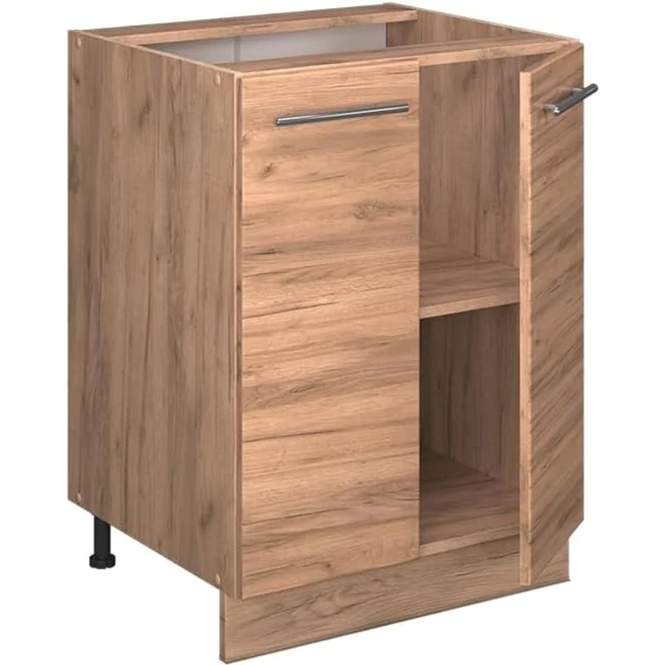 Küchenunterschrank Fame-Line Goldkraft Eiche 60 cm , AP Eiche Vicco – Bild 5