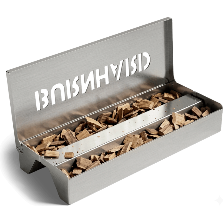 BURNHARD® Smokerbox für Gasgrill, Edelstahl - Silber - #946967 – Bild 2