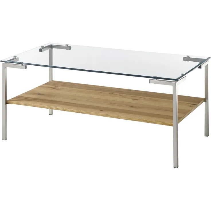 Couchtisch >GLASGOW< (BxHxT: 110x46x60 cm) in holzfarben - 110x46x60 (BxHxT)