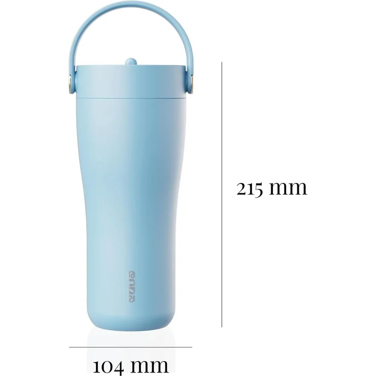 Isolierbecher Thermobecher 0,6L Edelstahl EQUA Carry Cup Lido 311600 – Bild 2