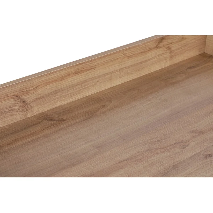 Skye Decor 'Monaco' Schreibtisch, Eiche / Schwarz, 100 x 50 x 89 cm – Bild 3