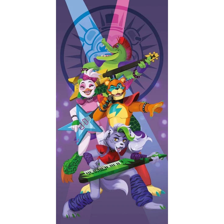 Halantex Strandtuch Five Nights at Freddys Badetuch Handtuch Strandtuch 70 x 140 cm – Bild 1