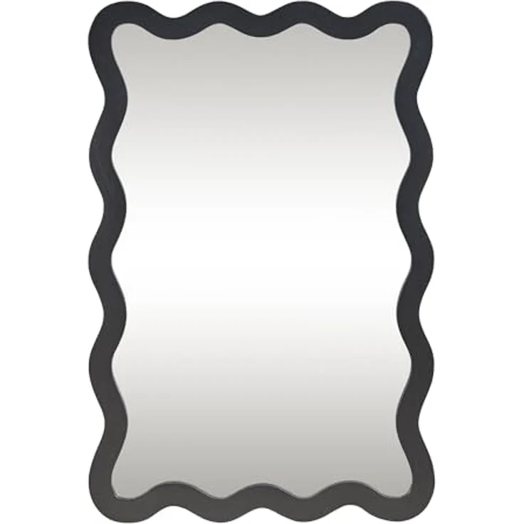 Wandspiegel Koster 90x60 cm Schwarz [en. casa] – Bild 4