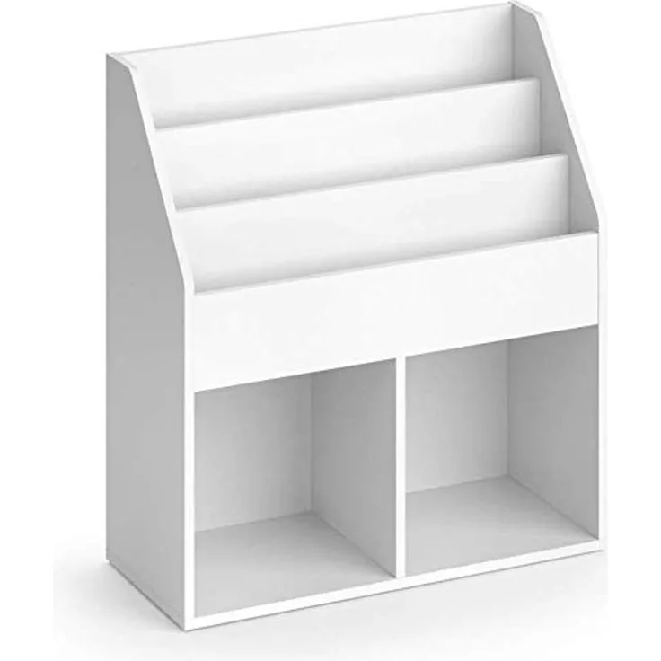 Kinderregal Luigi Weiß 72 x 79 cm Ohne Faltboxen Vicco
