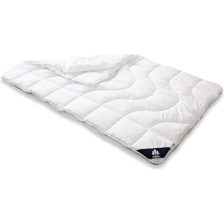 Badenia Bettcomfort Irisette Micro Thermo 4-Jahreszeiten Steppbett mit Druckknöpfen für alle Jahreszeiten, 155x220 cm – Bild 2