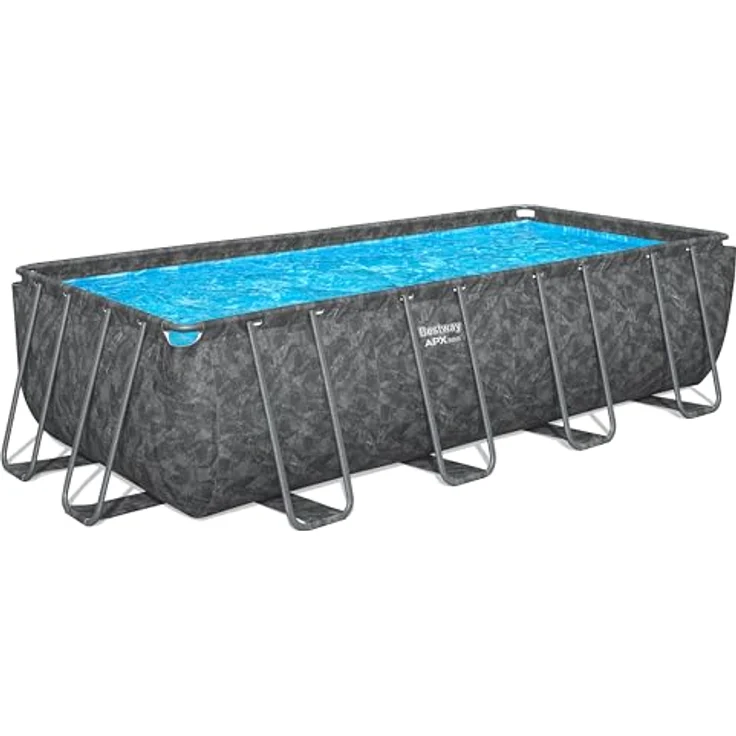 Bestway Frame-Pool-Set 'APX365™', 549 x 274 x 132 cm, robustes TriTech®-Material, mit Sandfilteranlage und Polar-Shield™ Ganzjahresschutz, Wasserkapazität 16.477 l – Bild 10
