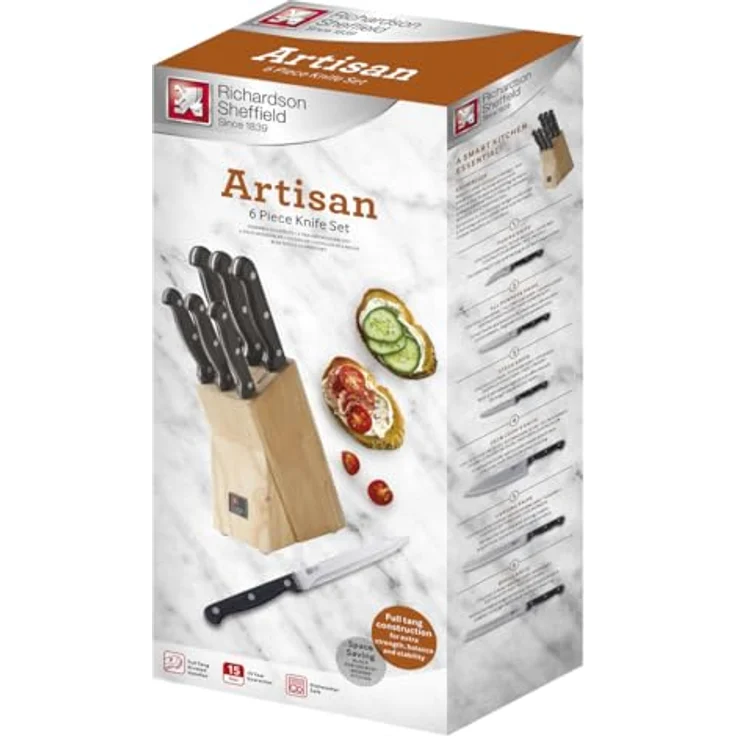 Richardson Sheffield ARTISAN Messerblock 6-teilig – Bild 5