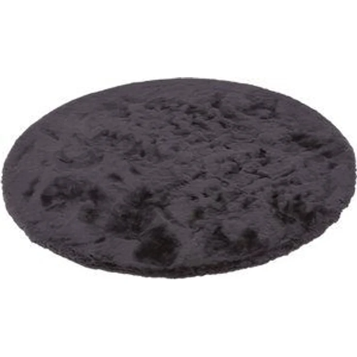 SCHÖNER WOHNEN-Kollektion Fellteppich Tender, rund, Höhe: 26 mm, besonders weich durch Microfaser, Kunstfell, waschbar, Wohnzimmer – Bild 5