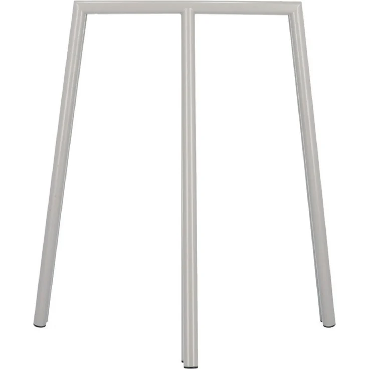 Tischgestell Benito 2er Set, pulverbeschichtetes Metall, modern, Taupe, für flexible Tischlösungen – Bild 1