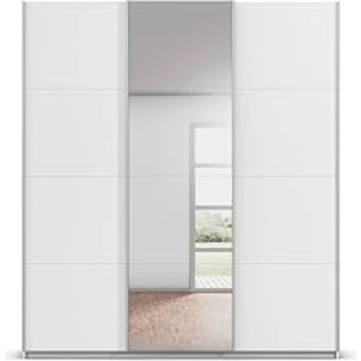 Rauch Möbel KULMBACH, Schwebetürenschrank, Farbe Weiß, Breite 203 cm – Bild 9