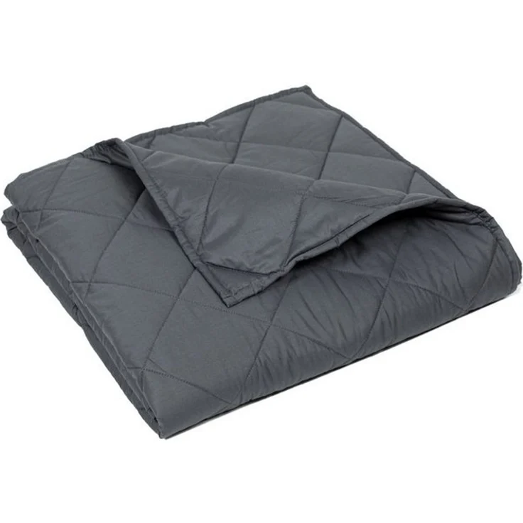 ZOLLNER Gewichtsdecke, Füllung: Polyester, 150 x 200 cm, 100% Baumwolle – Bild 4