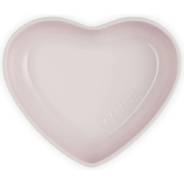 LeCreuset Schüssel in Herzform Steinzeug 20cm | Shell Pink : Shell Pink – Bild 3