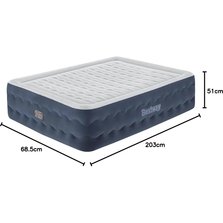 TriTech® Doppelluftbett TruLeisure™ mit integrierter Elektropumpe 203 x 152 x 51 cm – Bild 13