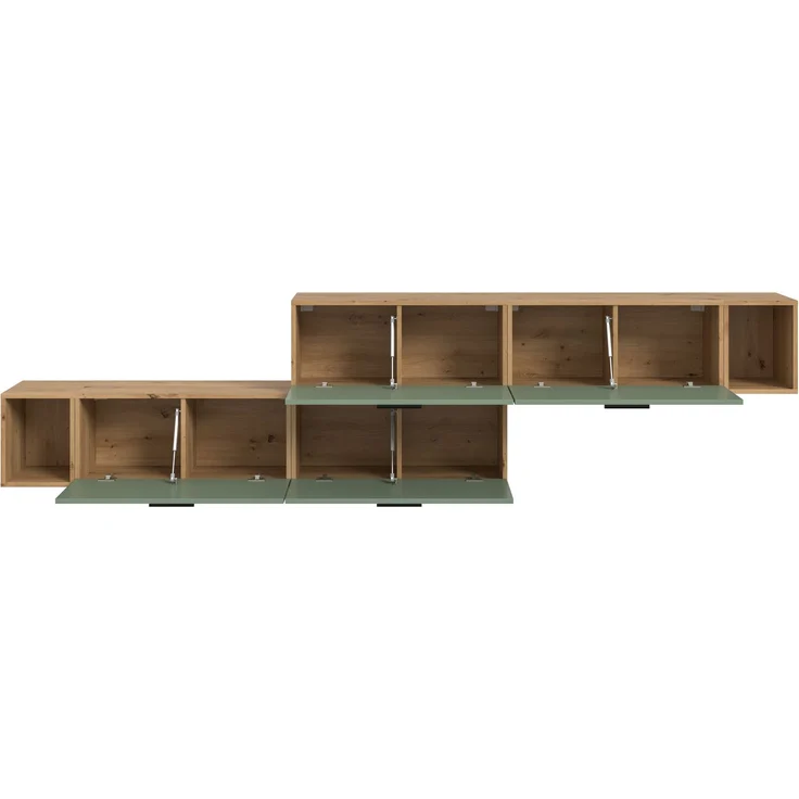 The One Wohnkombination in Smoke Green Nachbildung – Bild 3