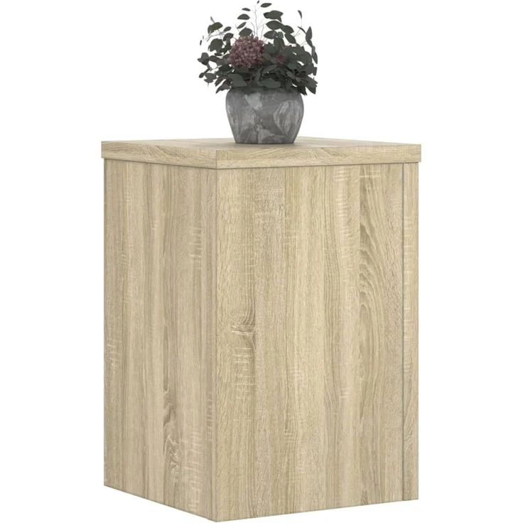 vidaXL Pflanzenständer 2 Stk. Sonoma-Eiche 25x25x35 cm Holzwerkstoff 852908 – Bild 8
