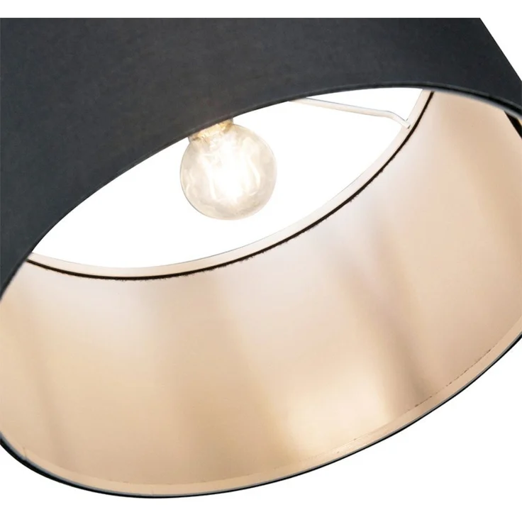Qazqa Stehlampe Vinossa, ohne Leuchtmittel, E27, Schwarz, Modern, Stahl, 1-flammig – Bild 3
