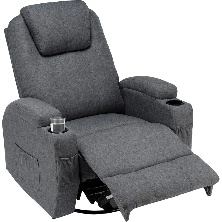 Thanaddo Massagesessel Relaxsessel Massagesessel Fernsehsessel, mit Liegefunktion