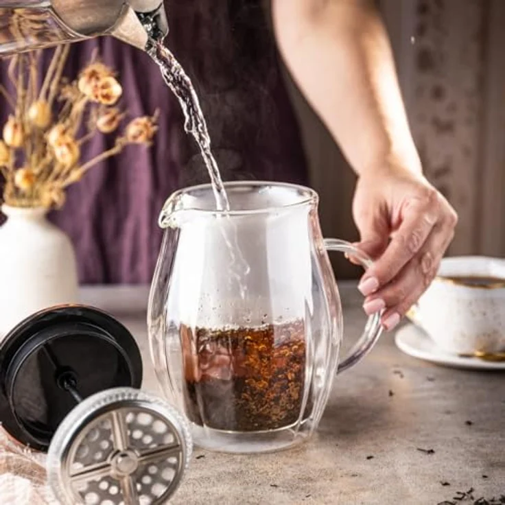 Klausberg Klausberg Kaffee- und Teezubereiter 0,60 Liter French Press KB7722 – Bild 4