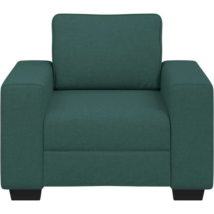 vidaXL Sessel Dunkelgrün 100x77x82 cm Stoff 4105151 – Bild 3