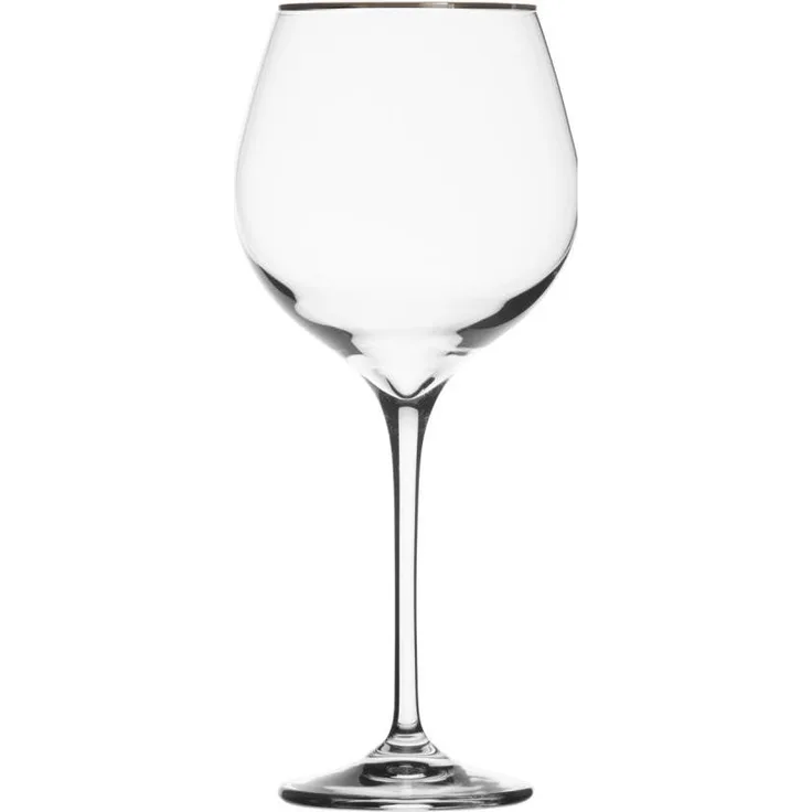 Rotweinglas Kristall Pure Platin clear (22,6 cm)