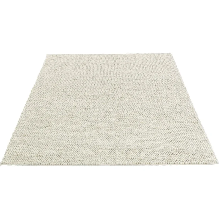 LeGer Home by Lena Gercke Wollteppich Ainhoa, rechteckig, Höhe: 12 mm, einfarbig, Wolle, Handweb Teppich, Wohnzimmer, Schlafzimmer, Esszimmer – Bild 1