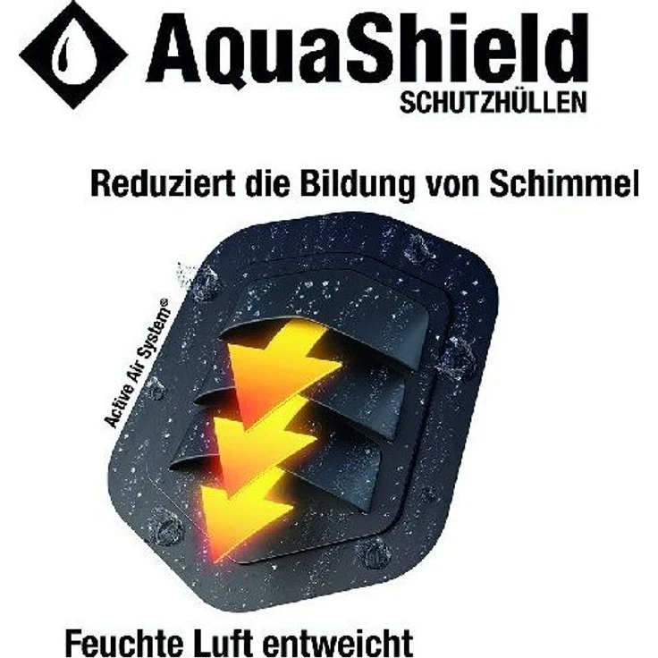 Siena Garden AquaShield Loungesessel - hellgrau, Polyester (D41177) – Bild 7