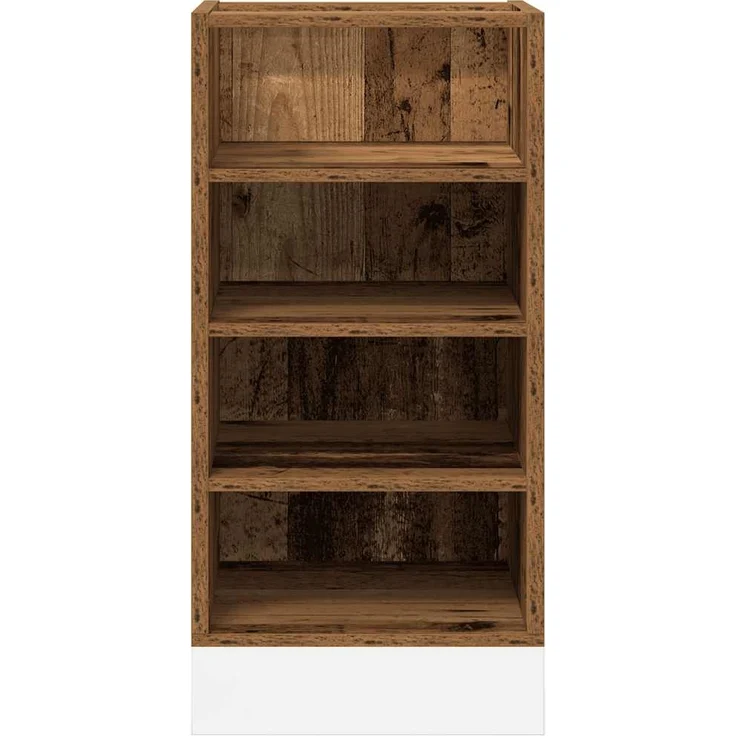 vidaXL Unterschrank Riga Altholz-Optik 40x44,5x81,5 cm Holzwerkstoff 854209 – Bild 3