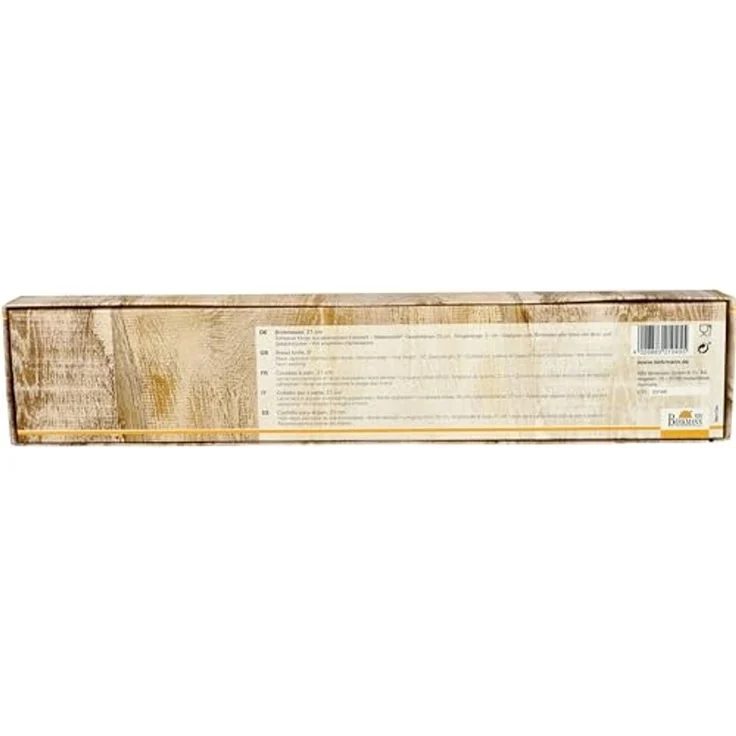 Birkmann 'LAIB & SEELE' Brotmesser, Edelstahl schwarz, 33.4 x 3.4 x 2.2 cm, ergonomischer Griff – Bild 4
