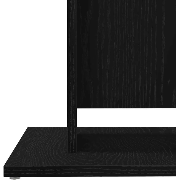 vidaXL Bistrotisch Schwarze Eiche 60x60x75 cm Holzwerkstoff 862494 – Bild 7