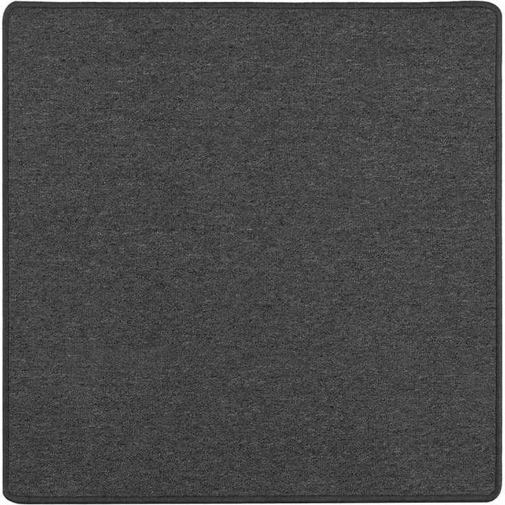 vidaXL Teppichläufer Dunkelgrau 100 x 100 cm 100% Polypropylen 42011372