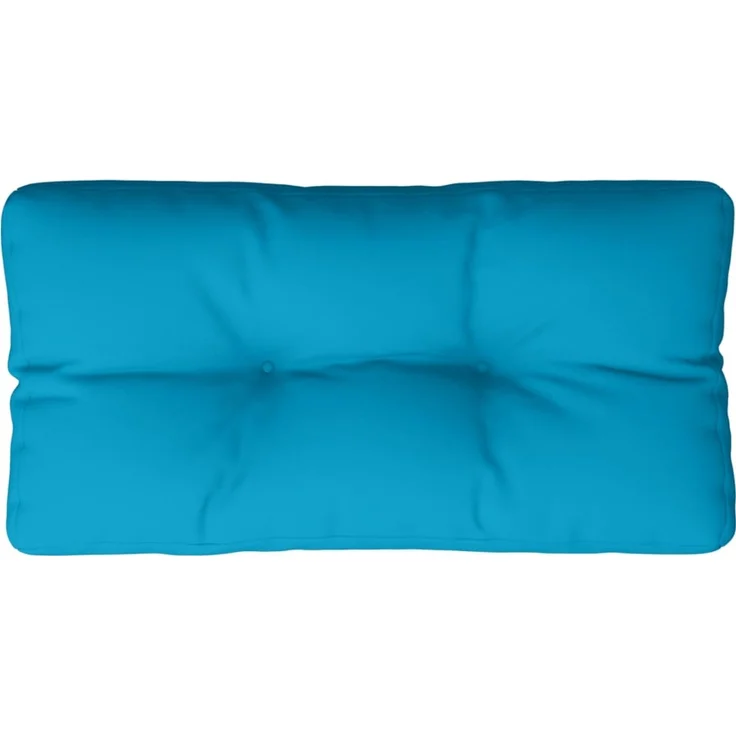 vidaXL Palettenkissen Hellblau 70x40x12 cm Stoff 360583 – Bild 1
