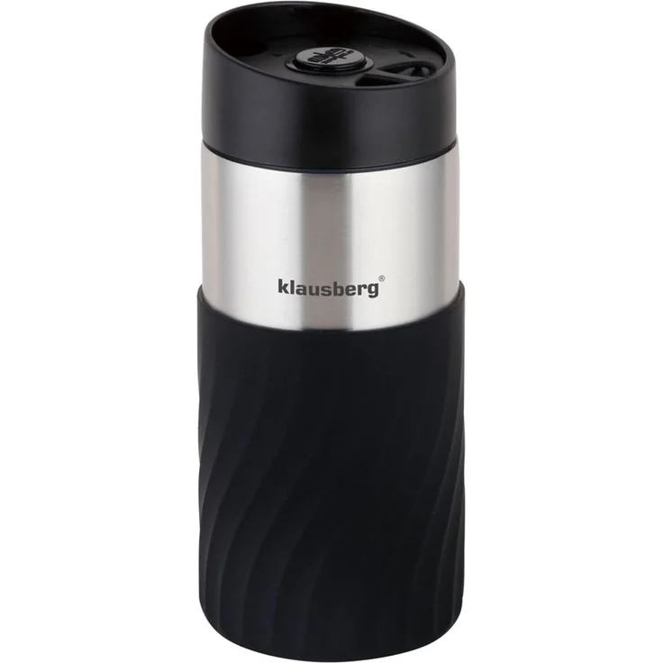 Klausberg Klausberg Thermobecher 300ml schwarz KB7629